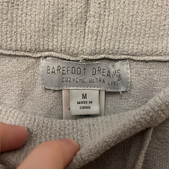 Barefoot Dreams Gray Lounge Jogger Pants - Picture 2 of 4